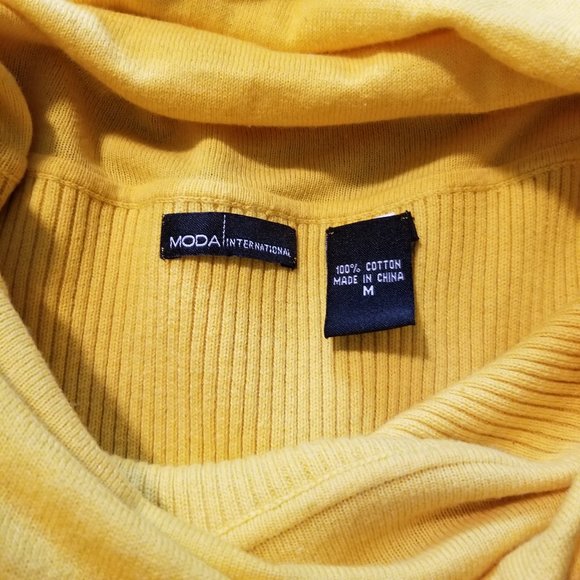 Moda International Ribbed Sweater Cowl Neck M - Picture 12 of 14